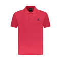 U.S. Grand Rotes Herren-Poloshirt aus Baumwolle