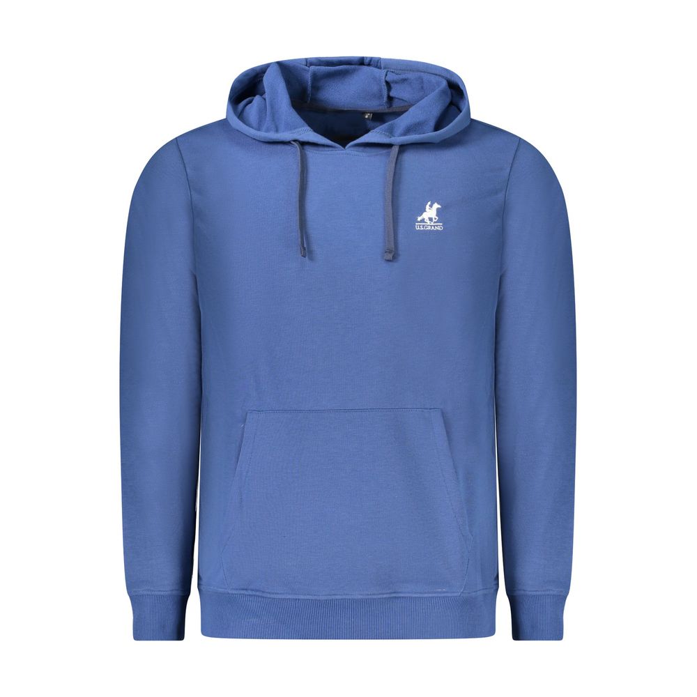 U.S. Grand Blue Men's Cotton Hoodie