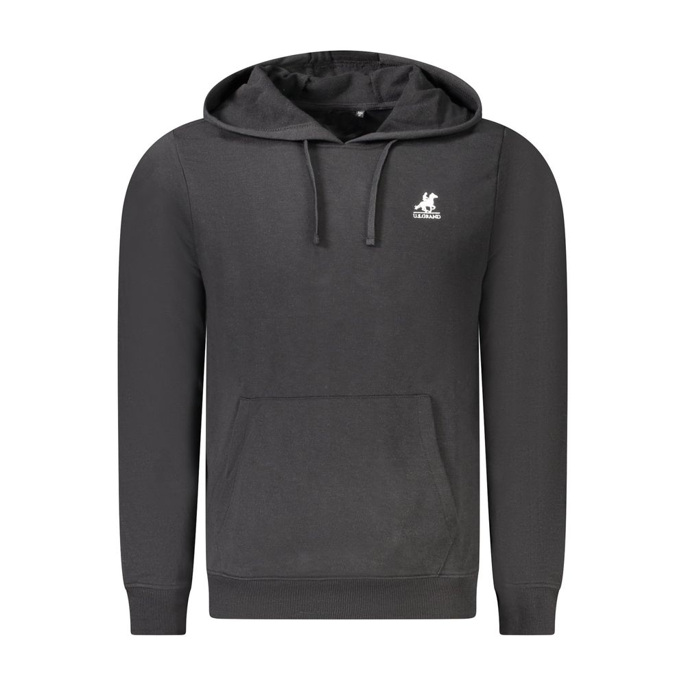 U.S. Grand Schwarzer Baumwoll-Sweatshirt