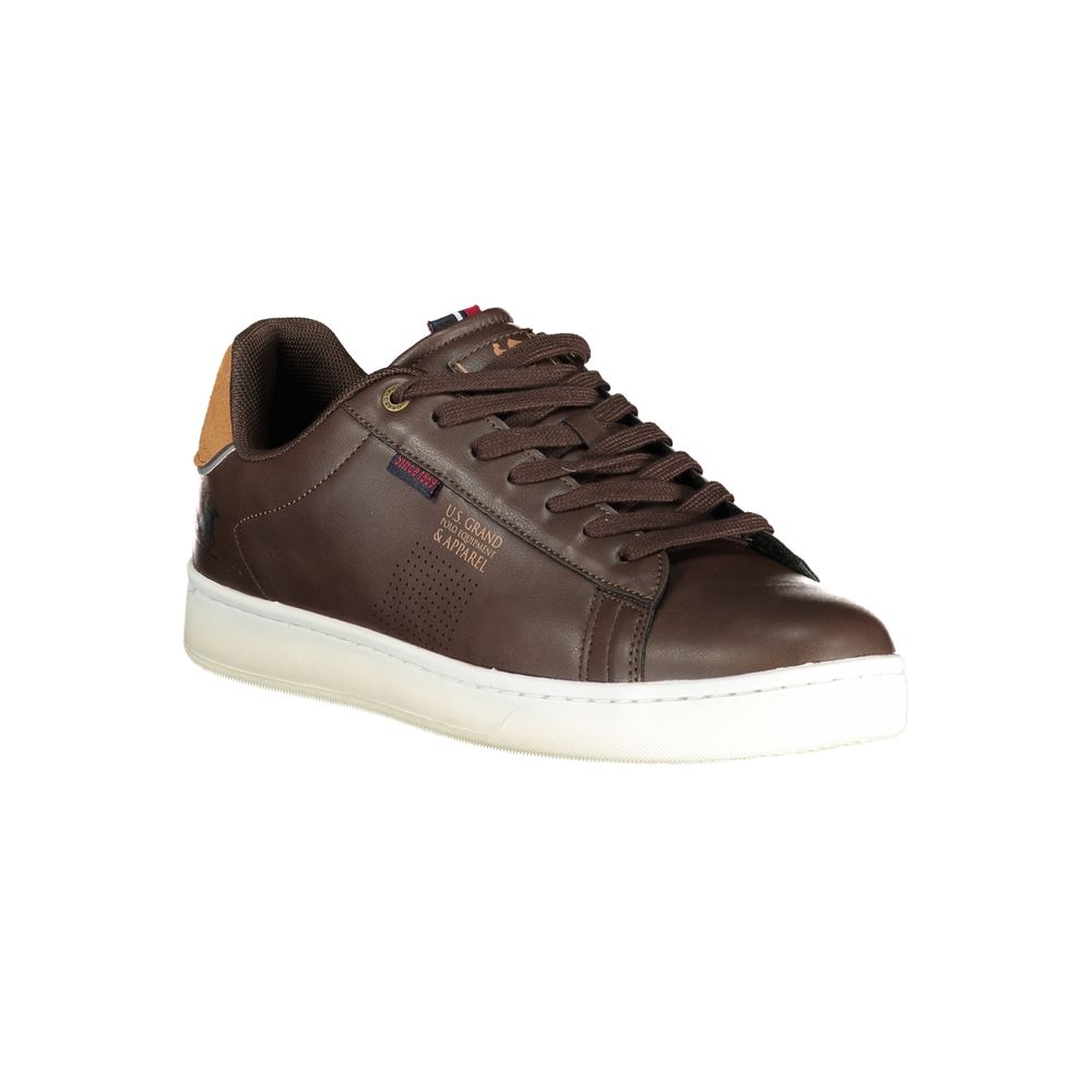 U.S. Grand Marrone Polyurethane Men's Sneakers