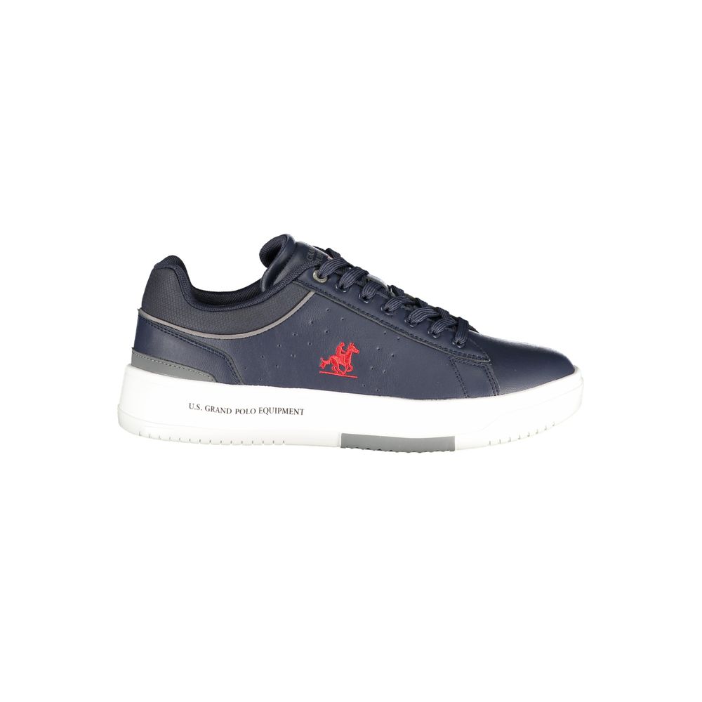 U.S. Grand Blauer Herren-Sneaker aus Polyurethan