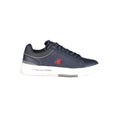U.S. Grand Blauer Herren-Sneaker aus Polyurethan