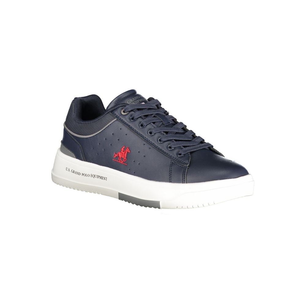 U.S. Grand Blauer Herren-Sneaker aus Polyurethan