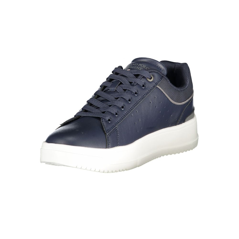 U.S. Grand Blauer Herren-Sneaker aus Polyurethan