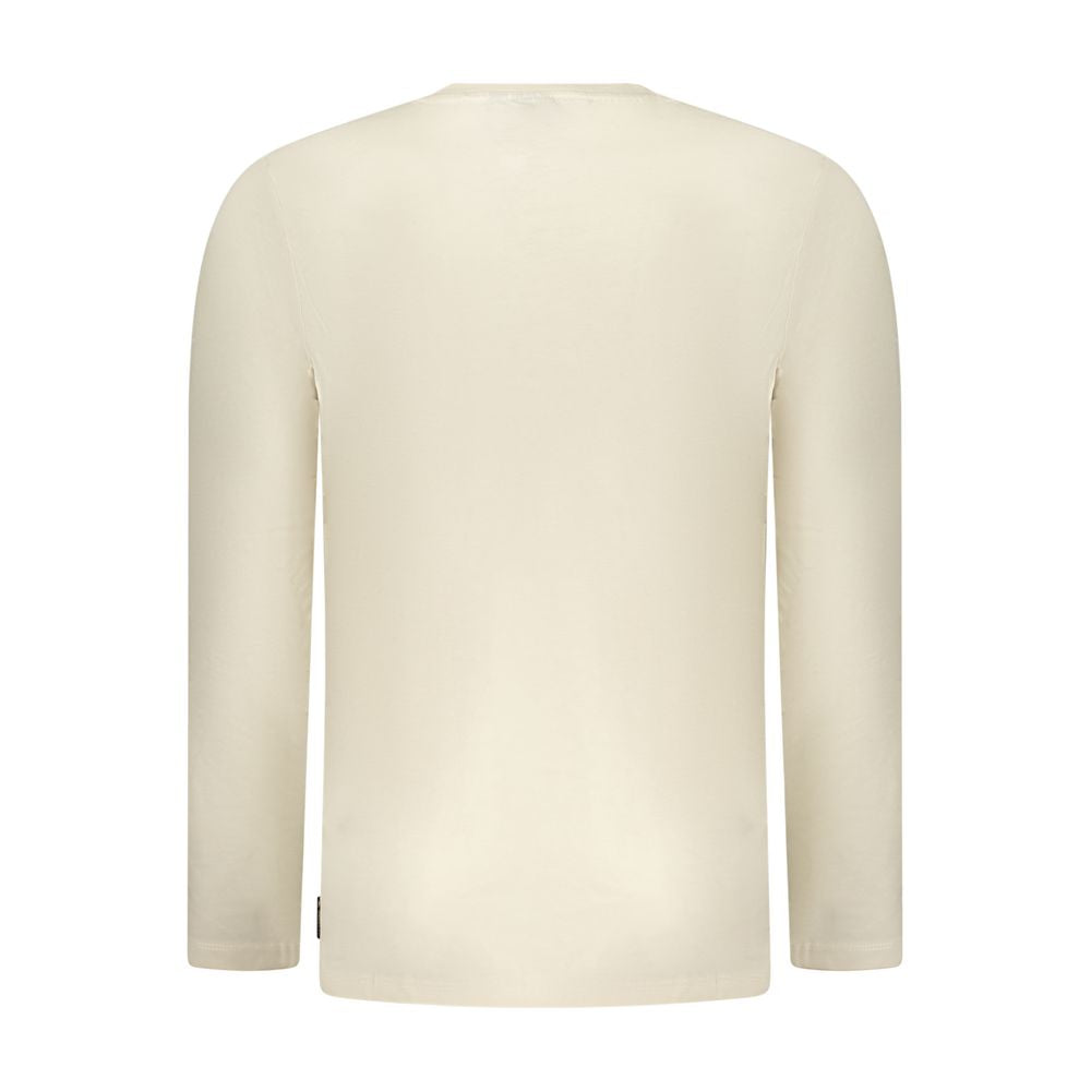 U.S. Grand Beige Baumwoll-T-Shirt für Herren