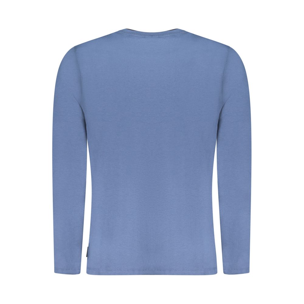 U.S. Grand Blu Baumwoll-T-Shirt für Herren