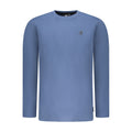 U.S. Grand Blaues Baumwoll-T-Shirt für Herren