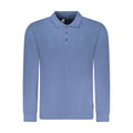 U.S. Grand Blaues Baumwoll-Poloshirt für Herren