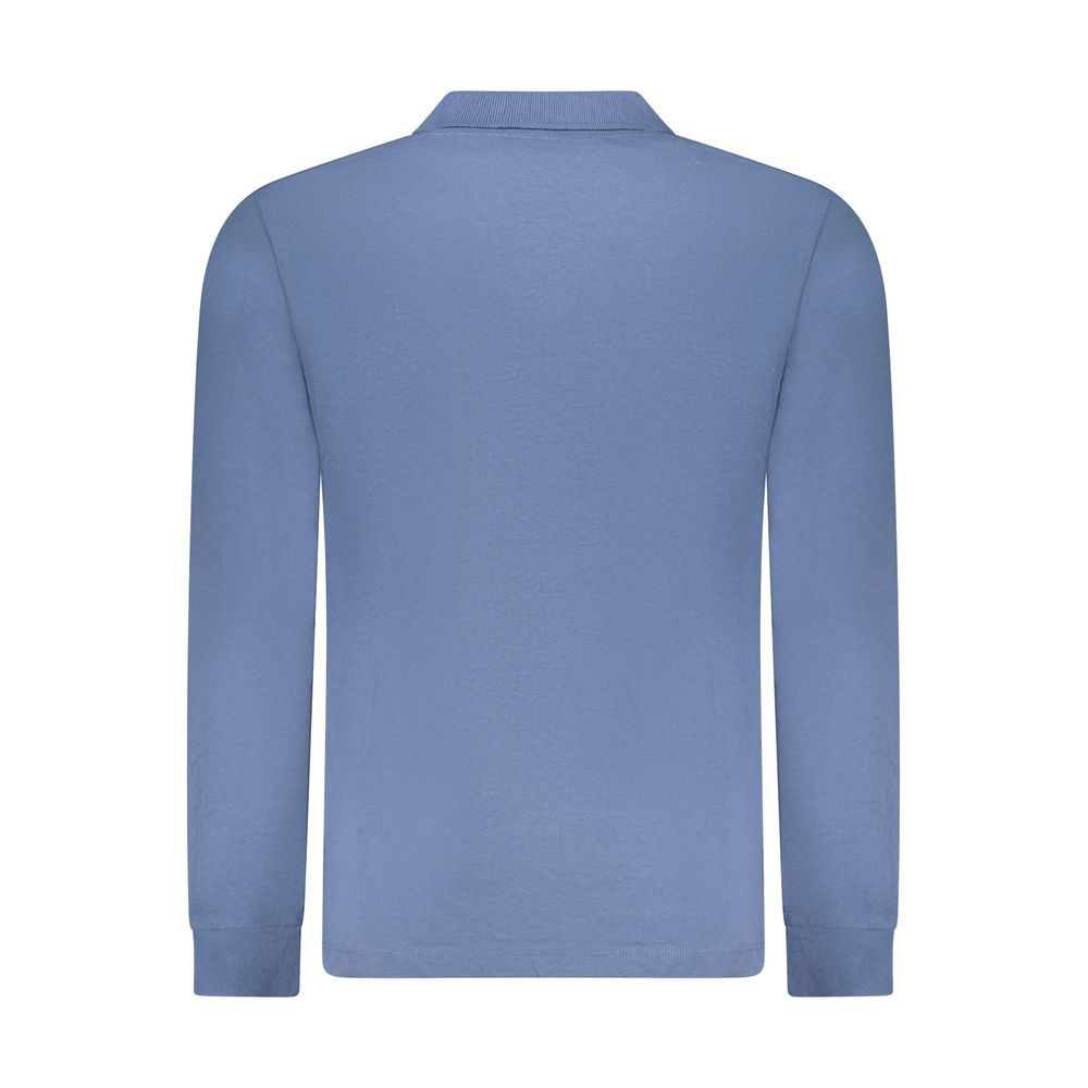 U.S. Grand Blaues Baumwoll-Poloshirt für Herren
