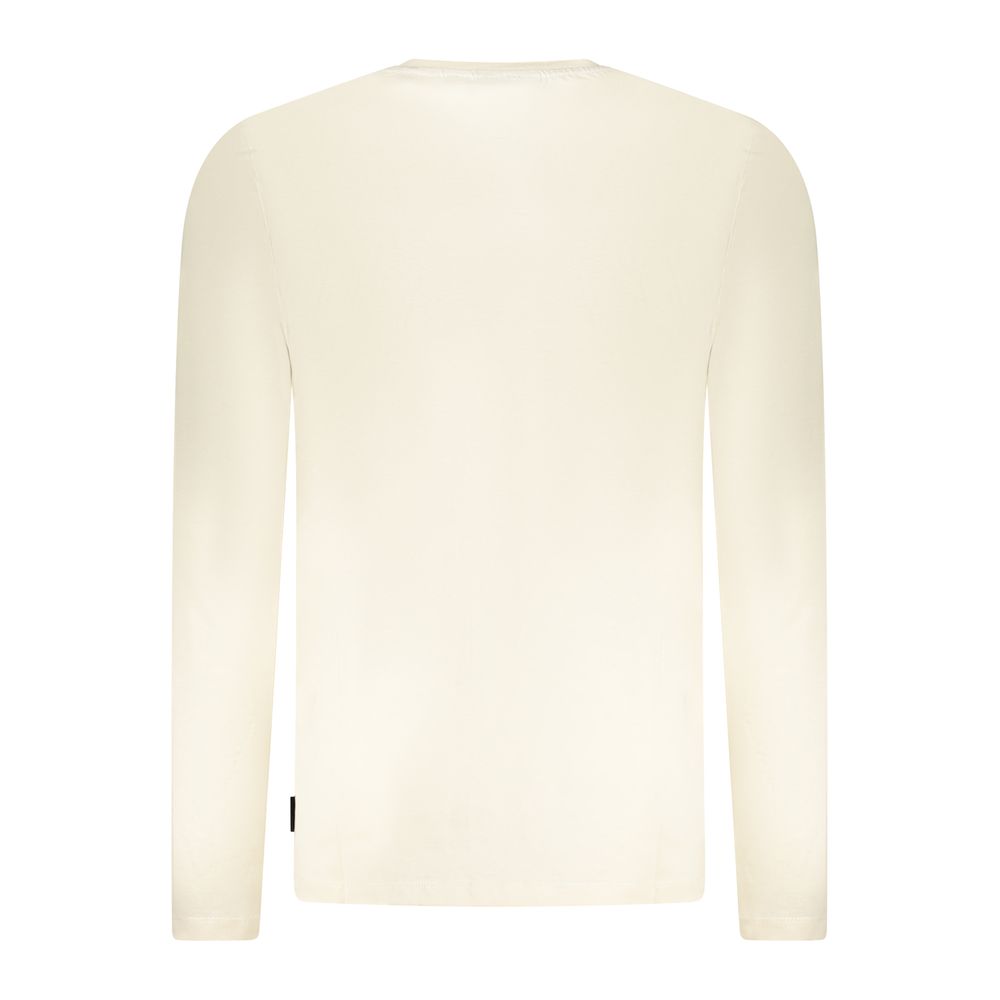 U.S. Grand Beige Baumwoll-T-Shirt für Herren