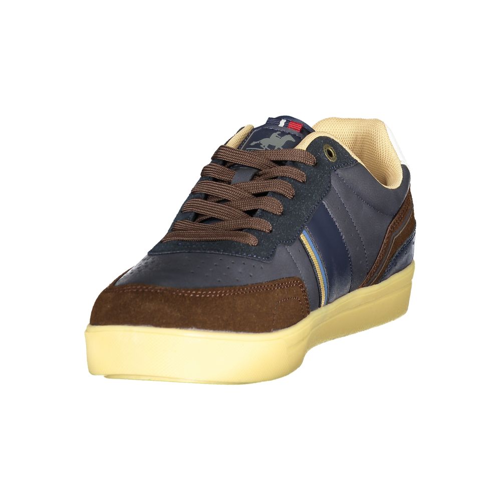 U.S. Grand Blaue Herren-Sneaker aus Polyurethan