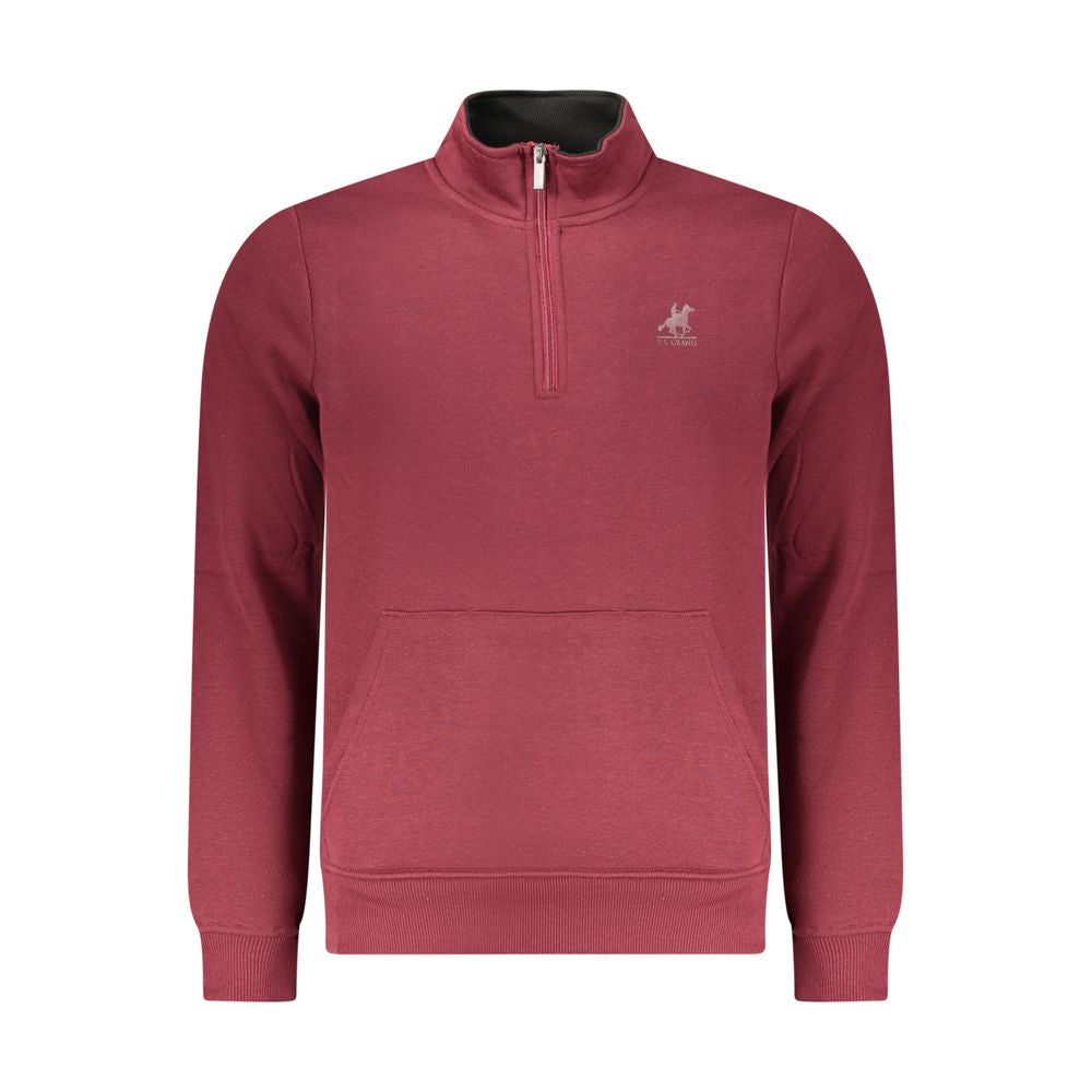 U.S. Grand Rotes Sweatshirt aus Baumwolle