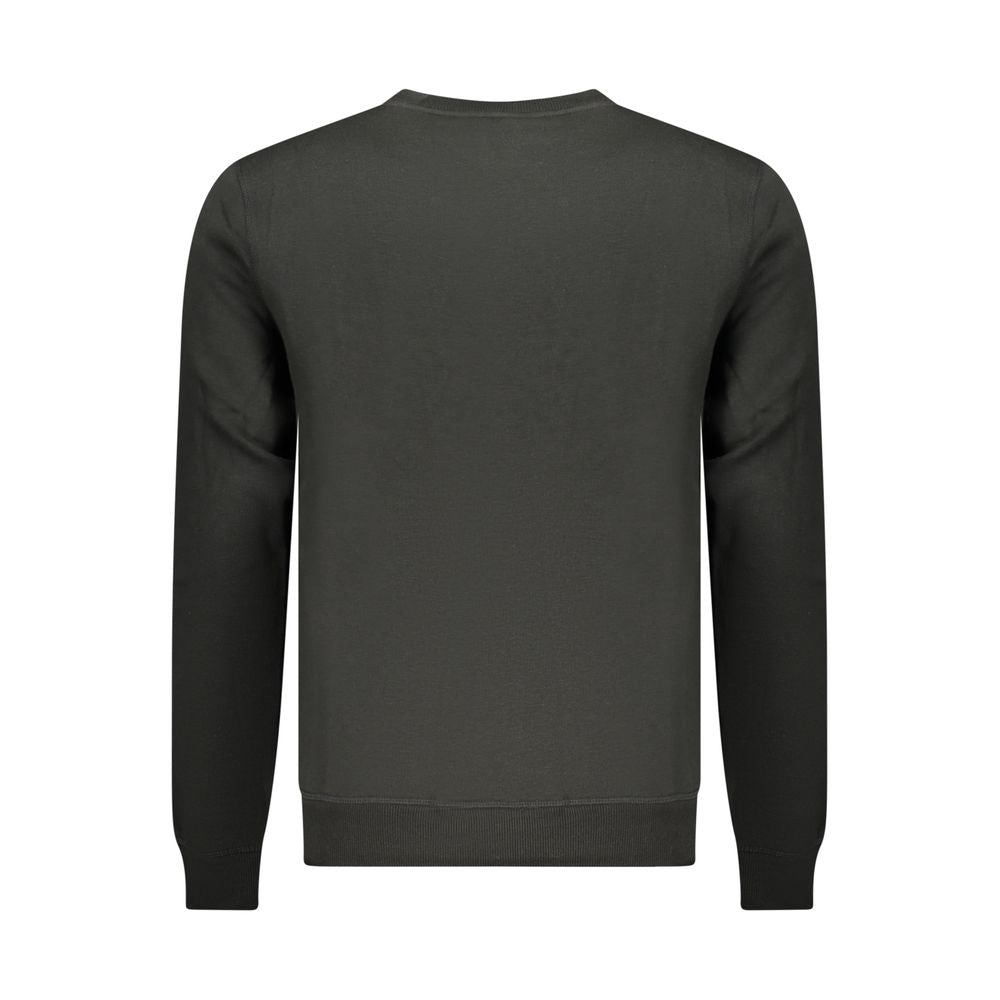 U.S. Grand Black Cotton Sweatshirt