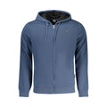U.S. Grand Blauer Baumwoll-Kapuzenpullover für Herren
