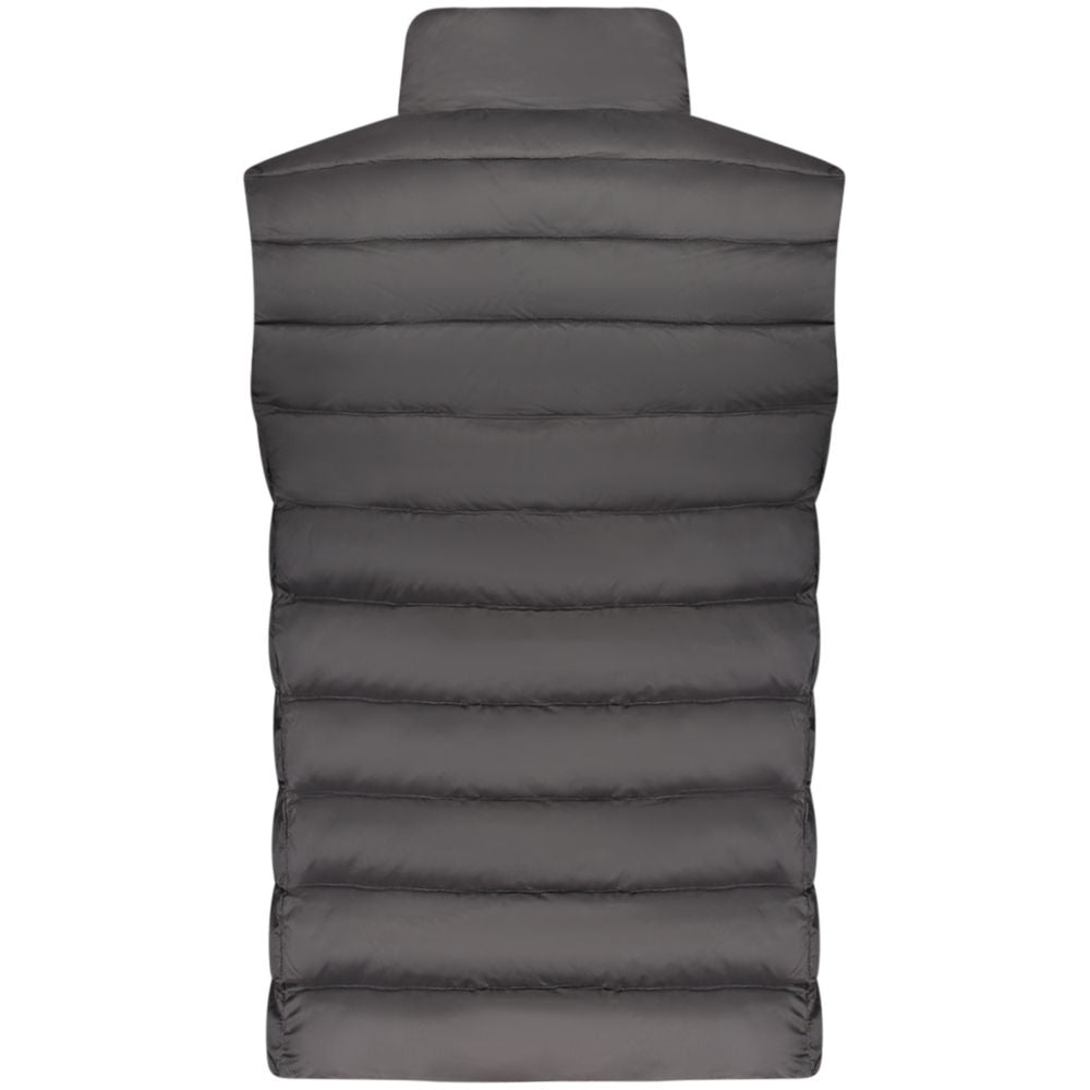 U.S. Grand Schwarze Herrenjacke aus Polyester