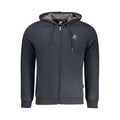 U.S. Grand Blauer Baumwoll-Kapuzenpullover für Herren