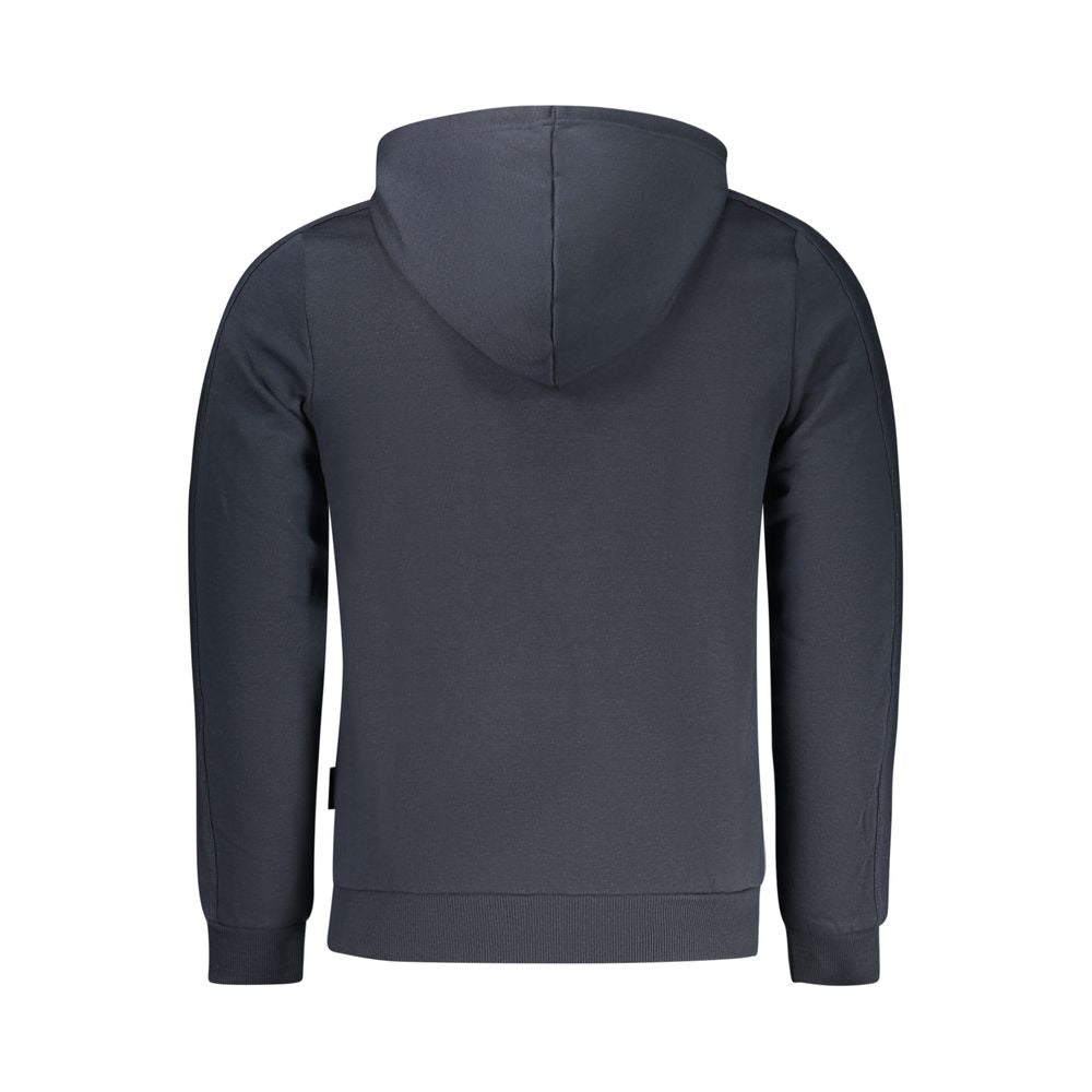 U.S. Grand Blauer Baumwoll-Kapuzenpullover für Herren