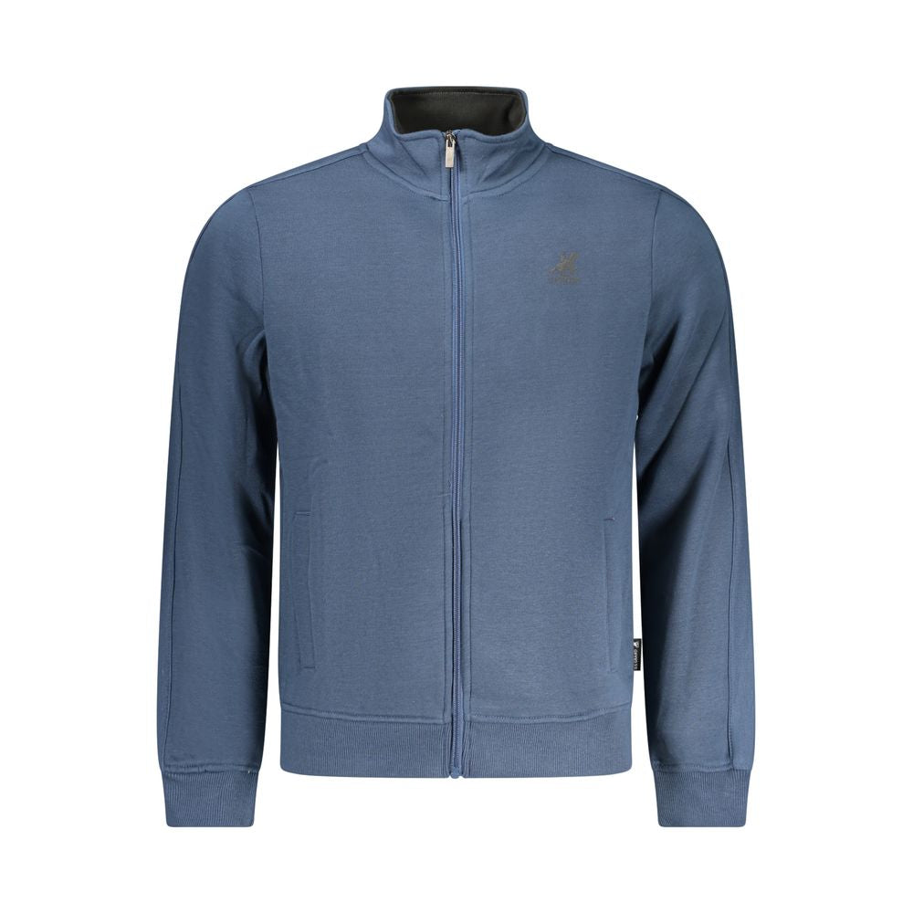 U.S. Grand Blaues Baumwoll-Sweatshirt für Herren