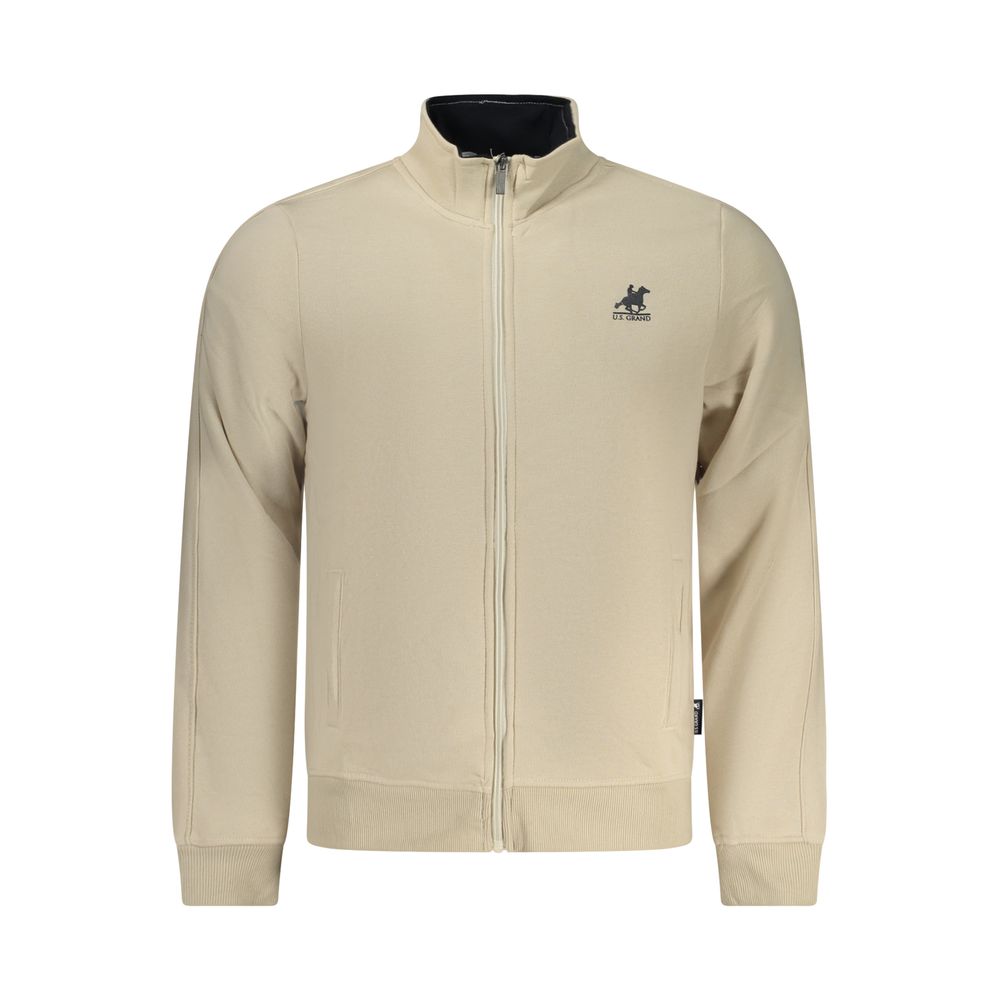 U.S. Grand Beige Baumwoll-Sweatshirt für Herren