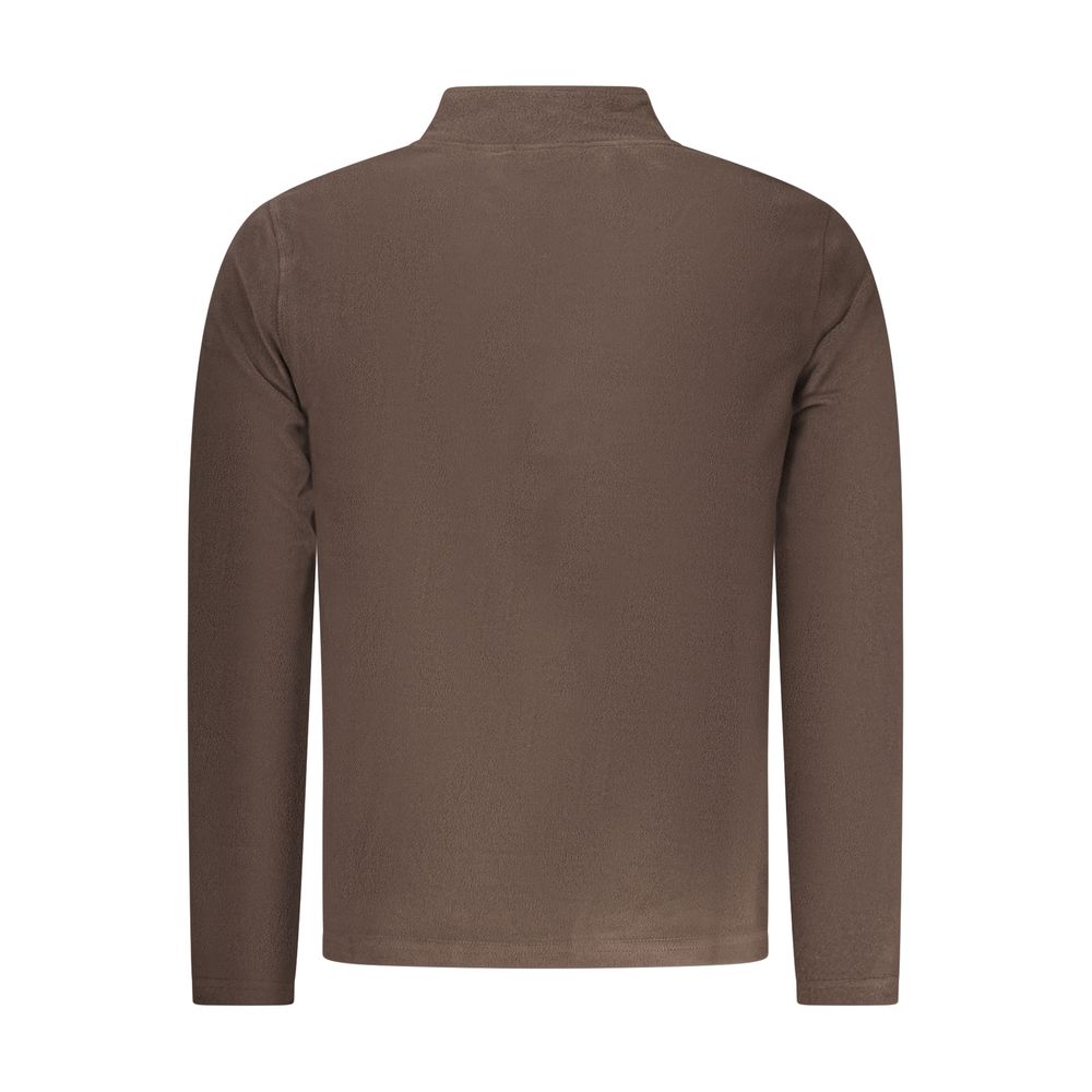 U.S. Grand Marrone Polyester Herren-Sweatshirt