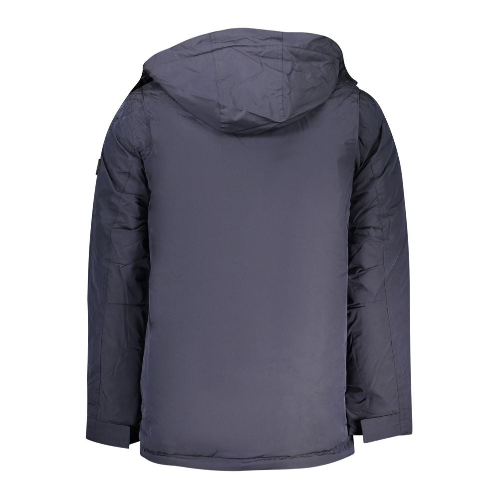 U.S. Grand Blue Men's Polyester Parka