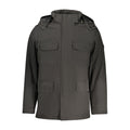 U.S. Grand Men's Black Polyester Jacket