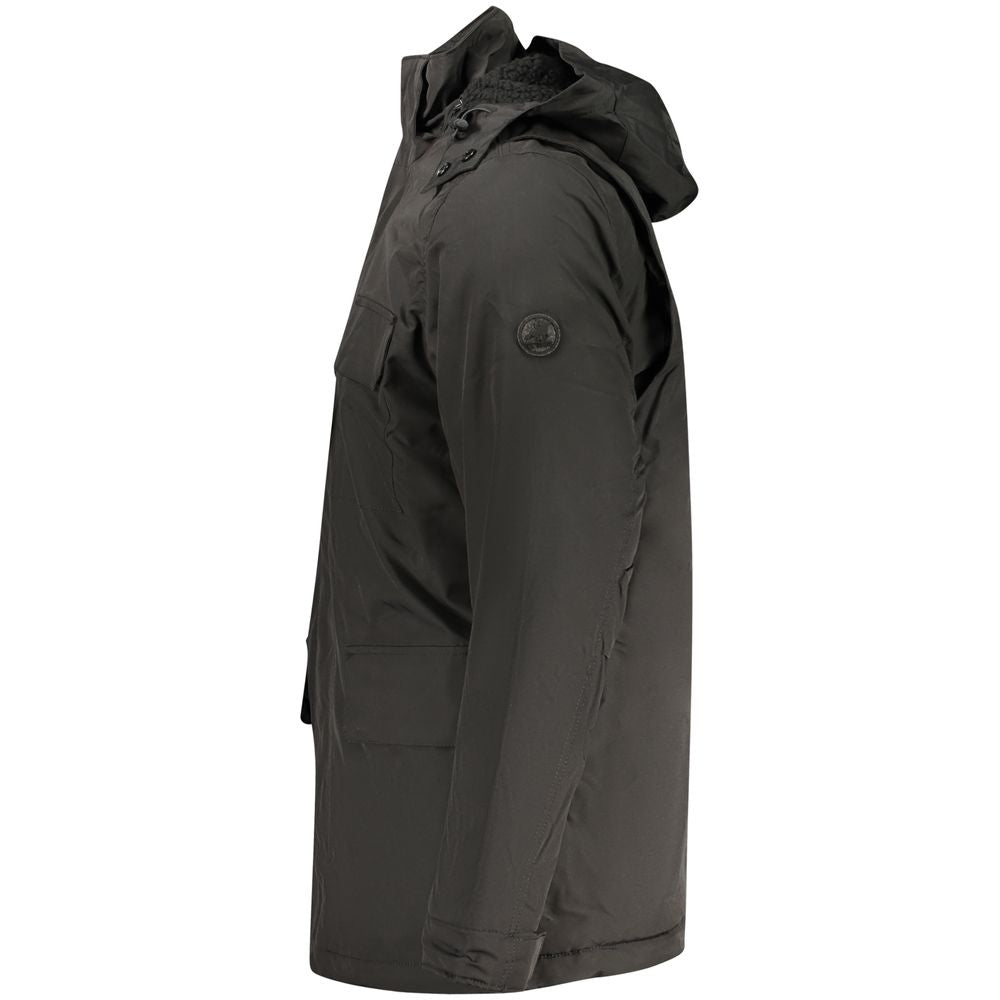 U.S. Grand Men's Black Polyester Jacket