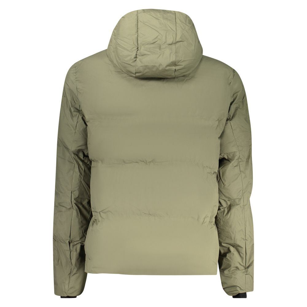 U.S. Grand Grüne Shell-Jacke aus Polyester