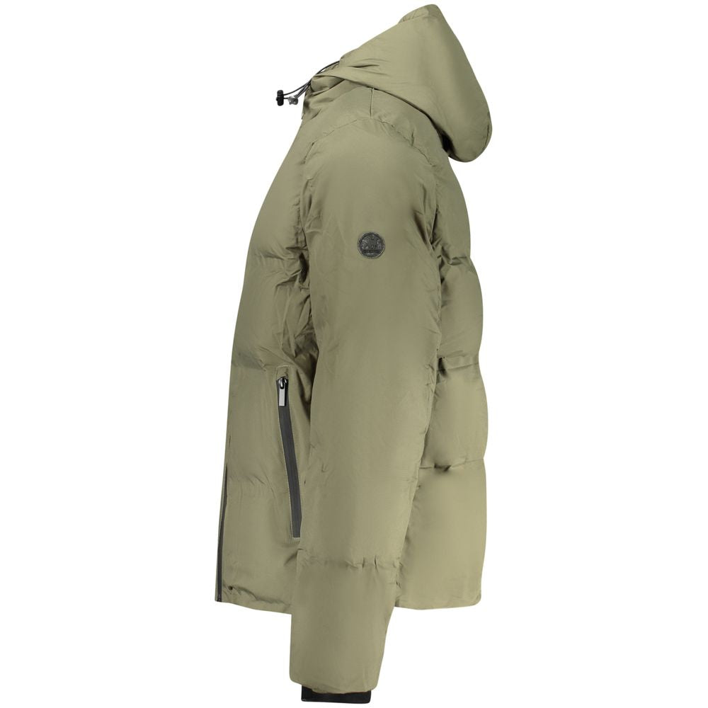 U.S. Grand Grüne Shell-Jacke aus Polyester