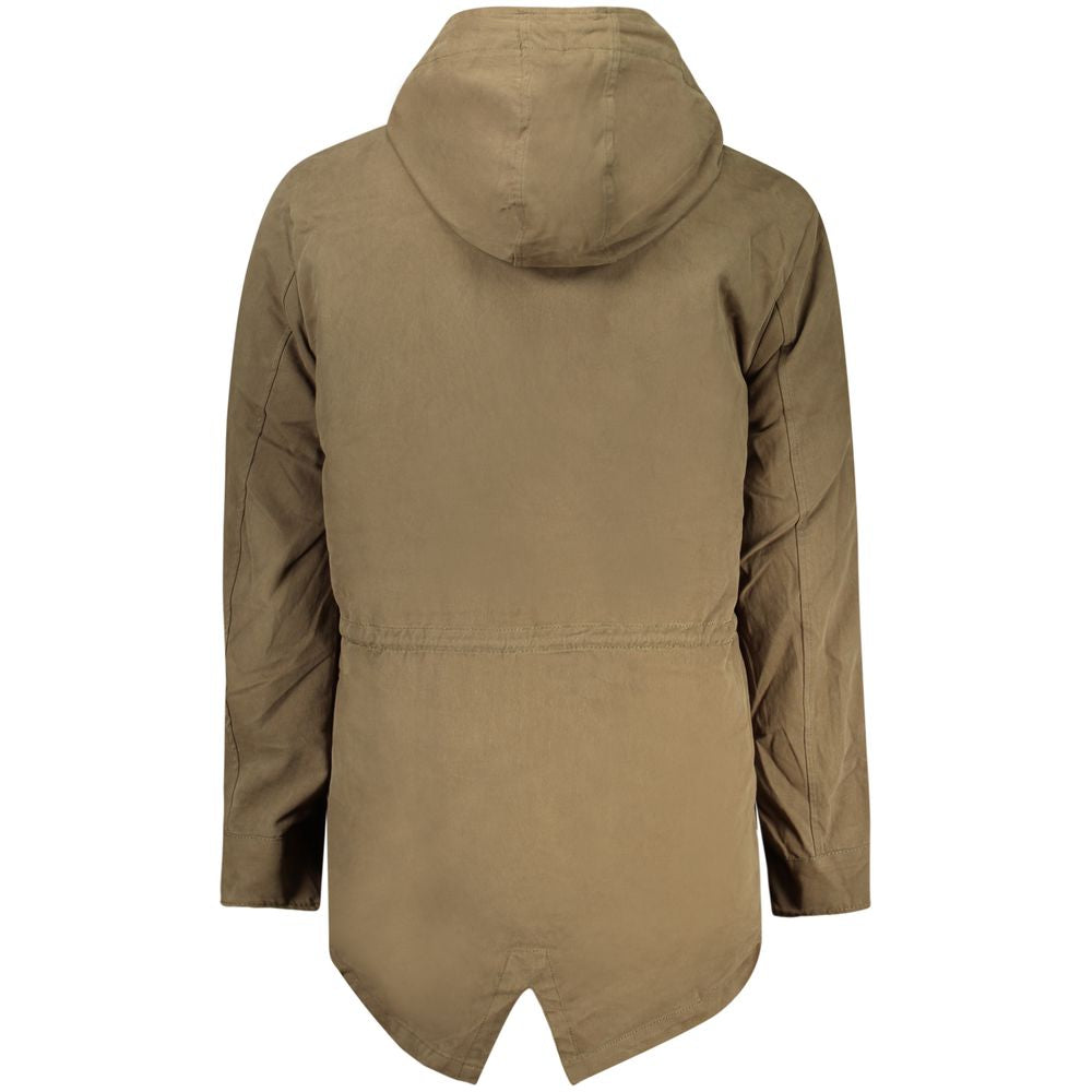 U.S. Grand Herren-Parka aus Polyester in Verde