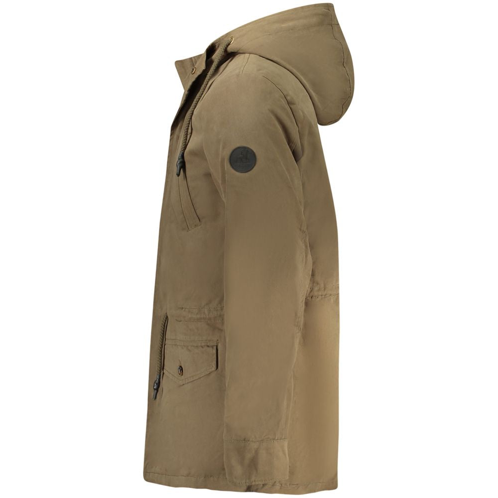 U.S. Grand Herren-Parka aus Polyester in Verde