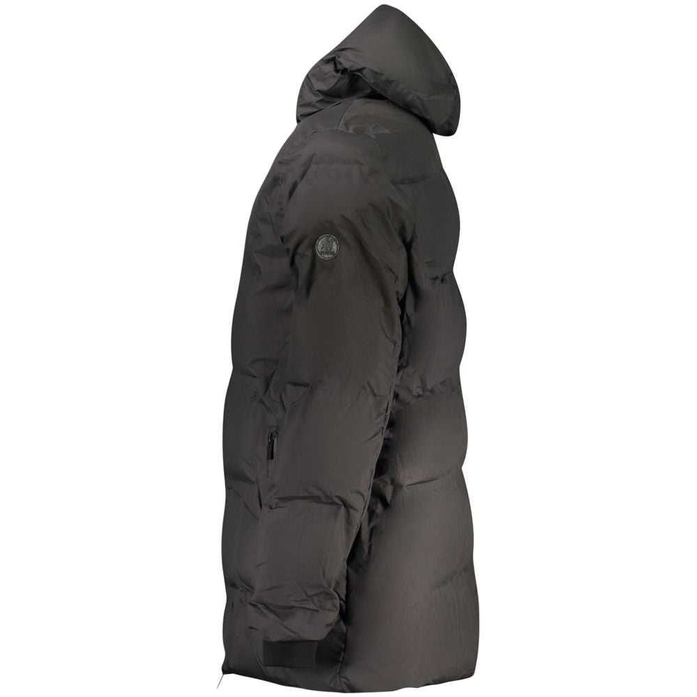 U.S. Grand Black Polyester Men's Jacket