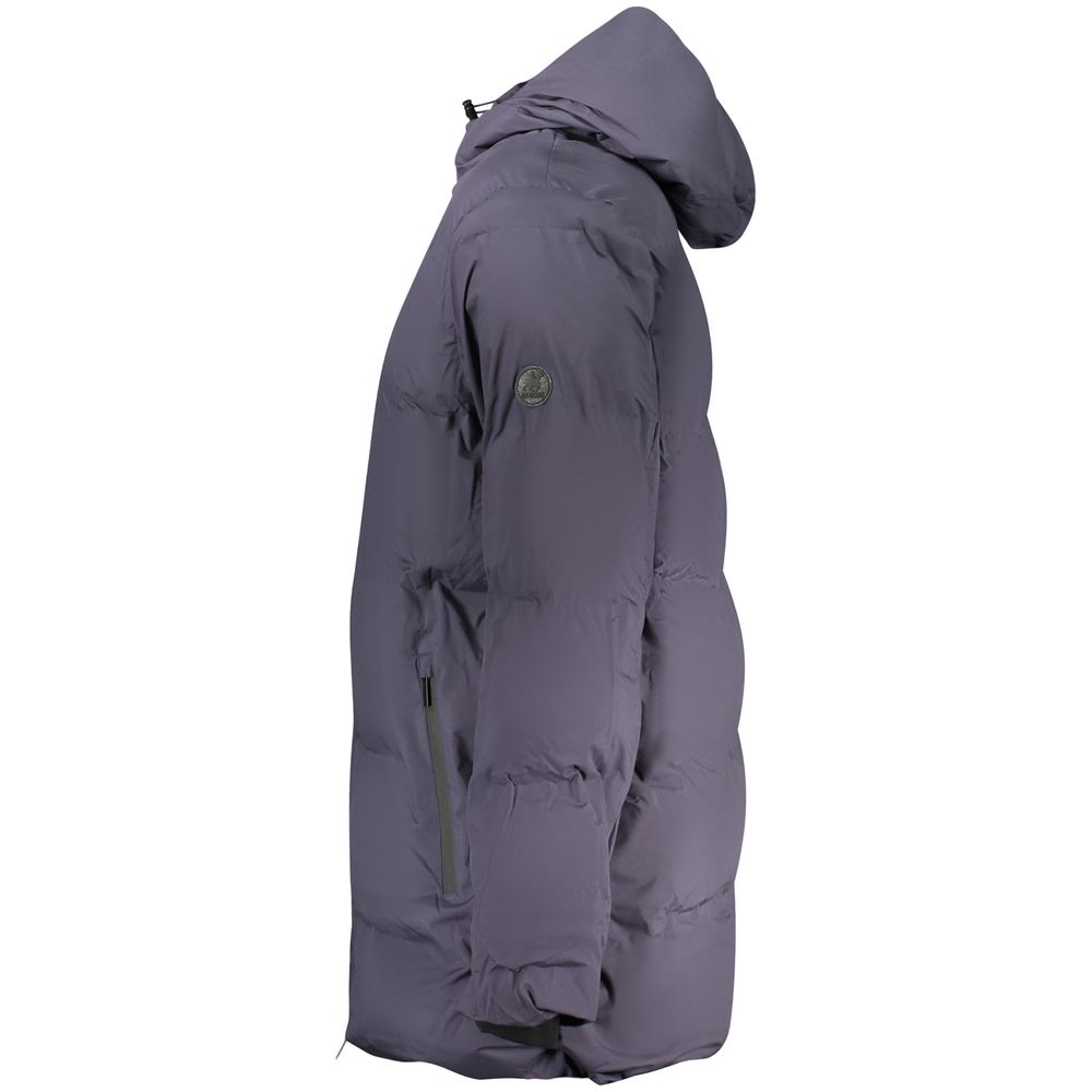 U.S. Grand Blu Polyester Herrenjacke