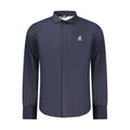 U.S. Grand Men's Blue Cotton Shirt