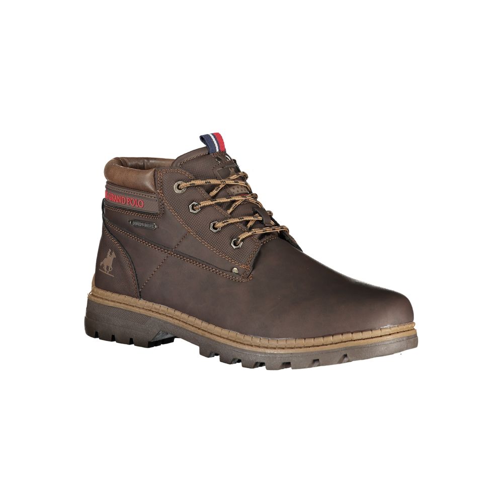 U.S. Grand Marrone Polyurethane Men's Ankle Boots