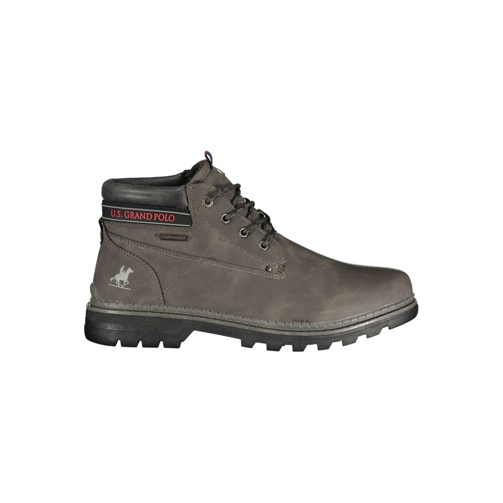 U.S. Grand Grigio Polyurethane Herren Stiefelette