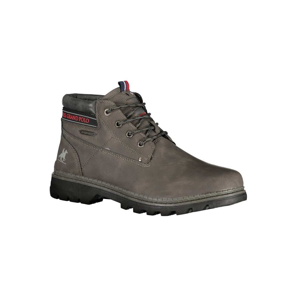 U.S. Grand Grigio Polyurethane Herren Stiefelette