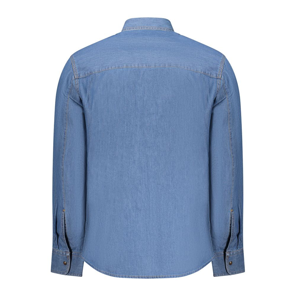 U.S. Grand Blaues Denim-Hemd