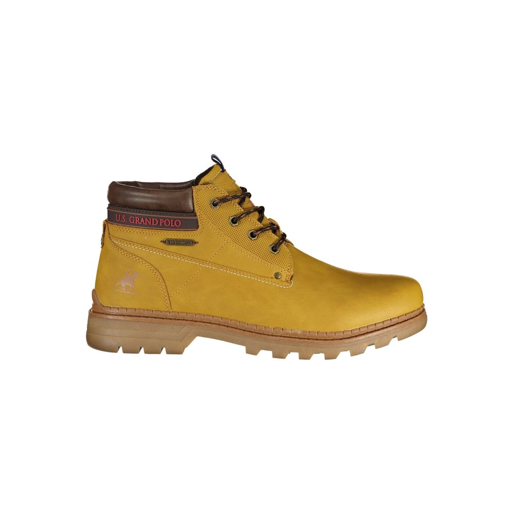 U.S. Grand Gelber Ankle Boot aus Polyurethan für Herren