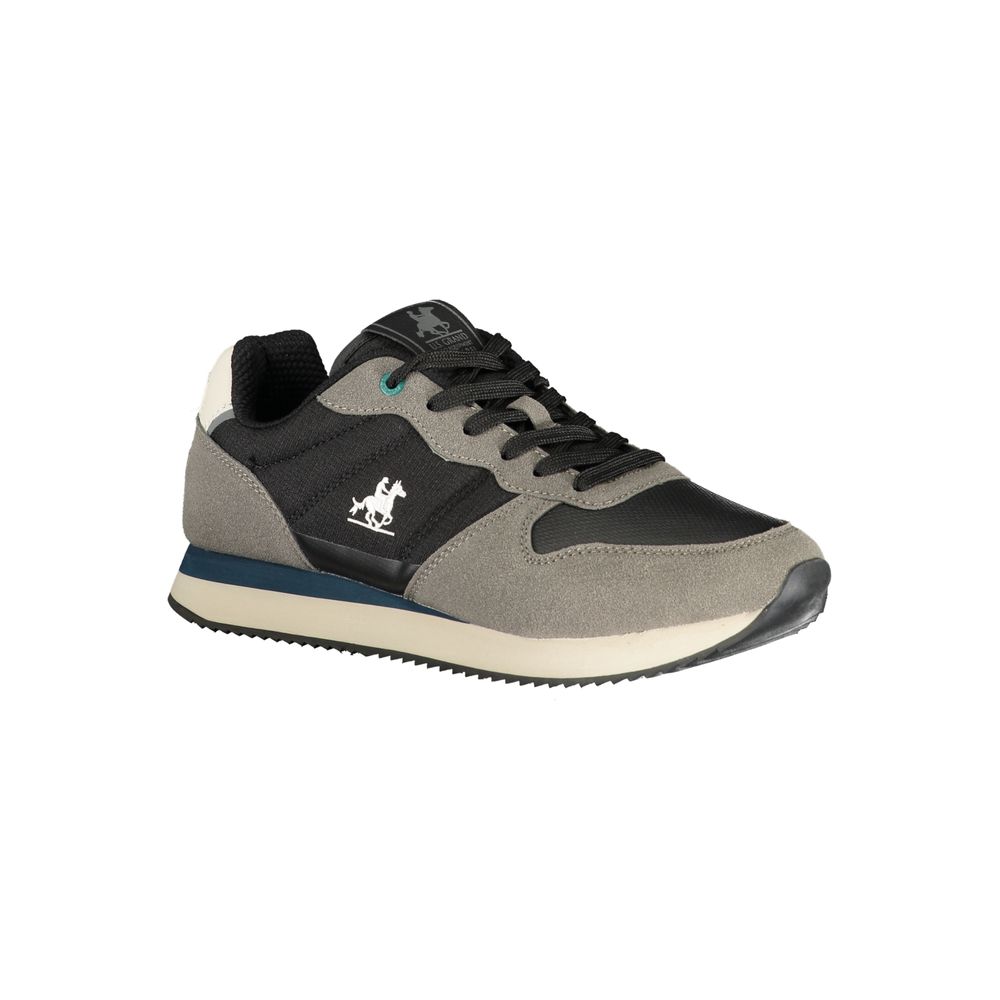 U.S. Grand Schwarzer Sneaker aus Polyurethan für Herren