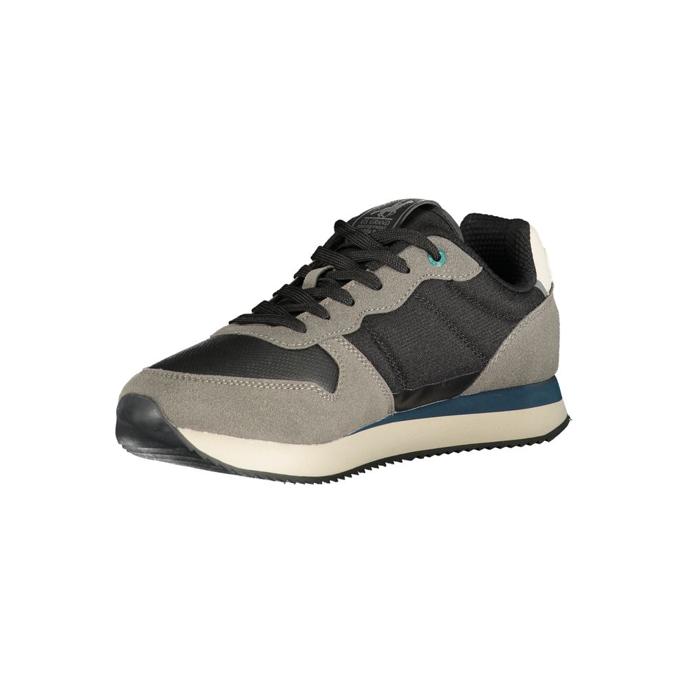 U.S. Grand Schwarzer Sneaker aus Polyurethan für Herren