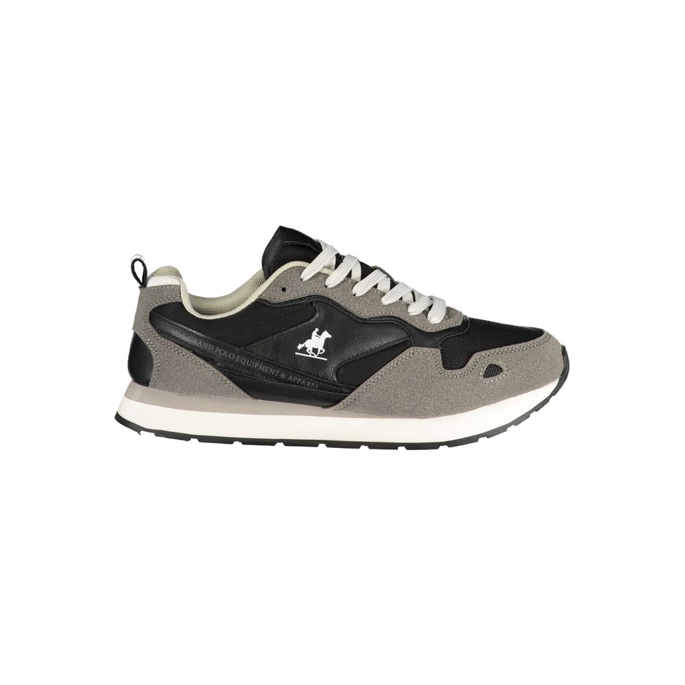 U.S. Grand Men's Black Polyurethane Sneakers