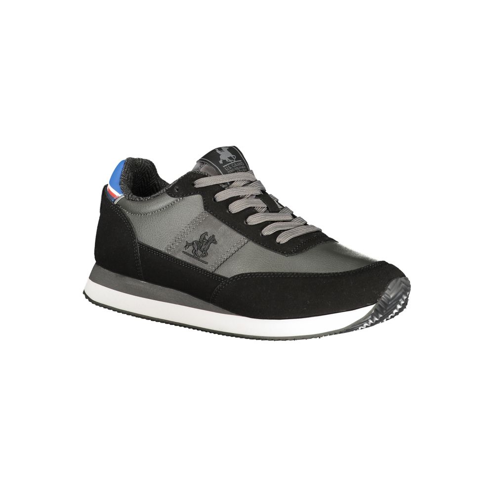 U.S. Grand Schwarzer Sneaker aus Polyurethan für Herren