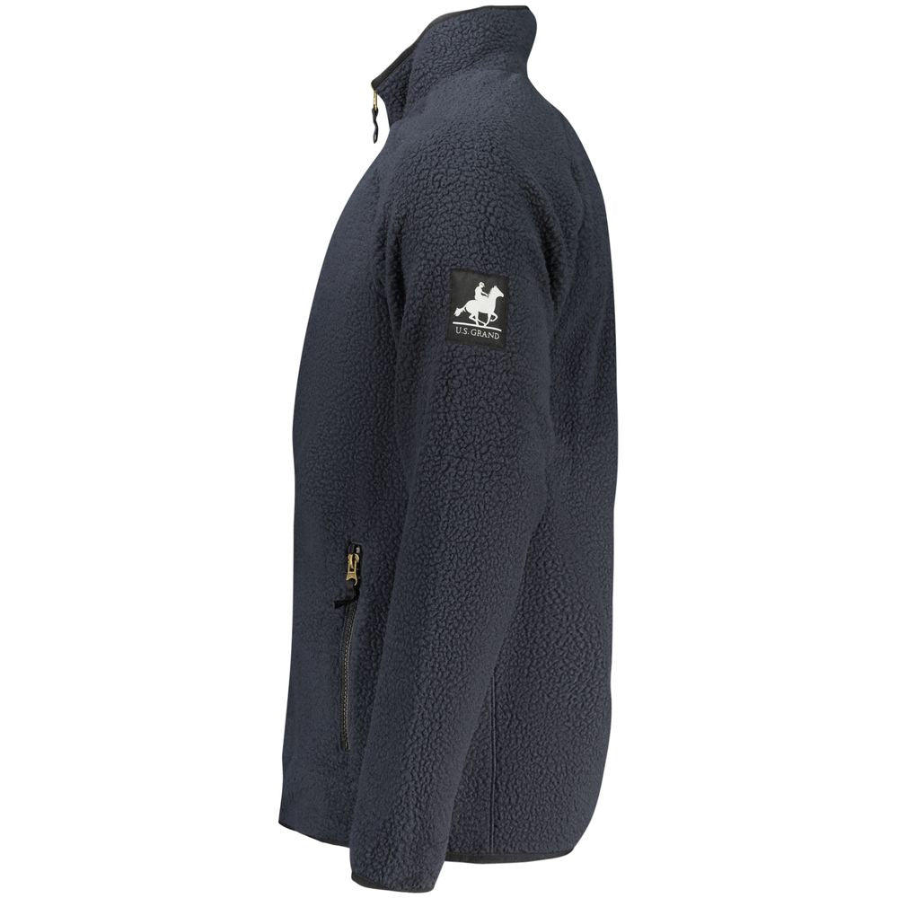 U.S. Grand Blue Polyester Men's Sweatshirt
