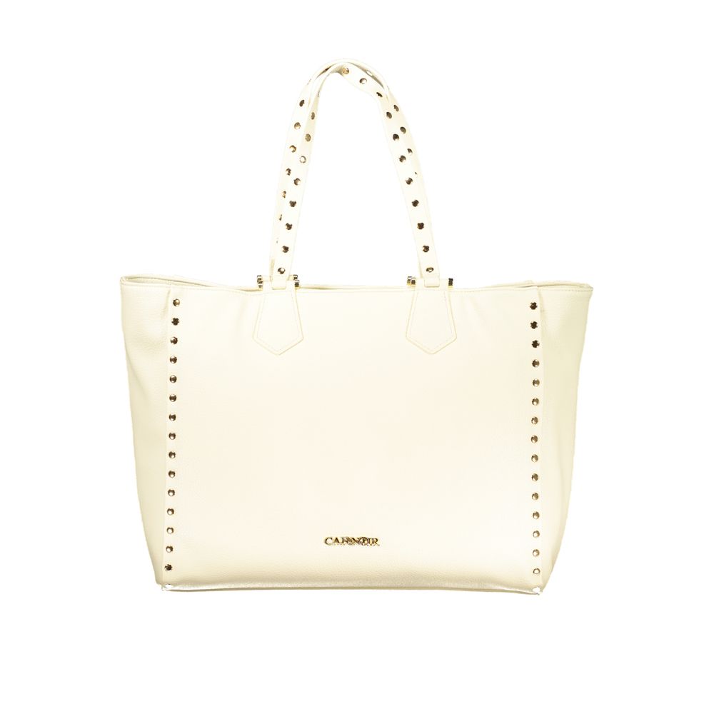 Cafenoir Beige Polyethylene Handbag