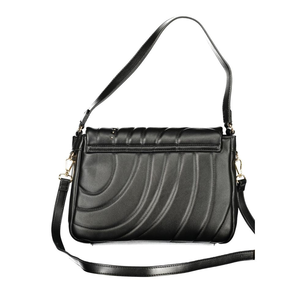 Cafenoir Schwarze Handtasche aus Polyethylen