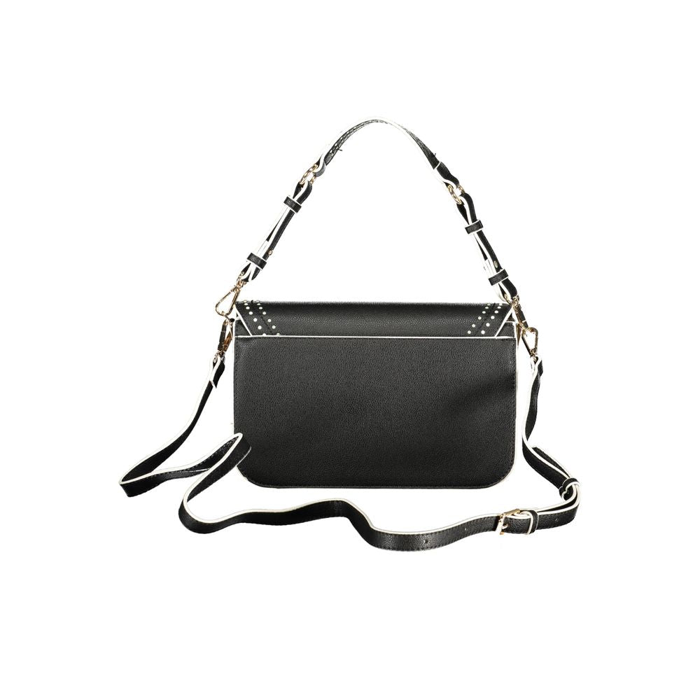 Cafenoir Schwarze Handtasche aus Polyethylen