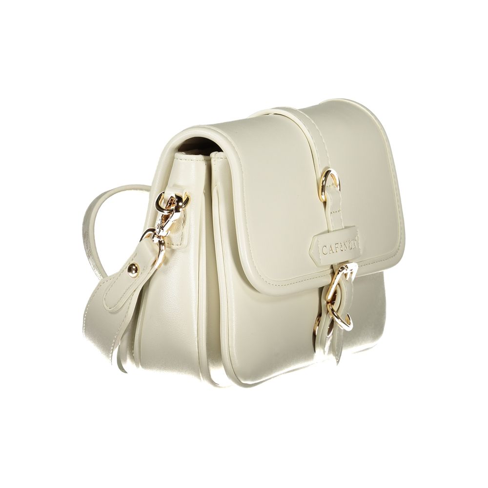 Cafenoir Weiße Handtasche aus Polyethylen