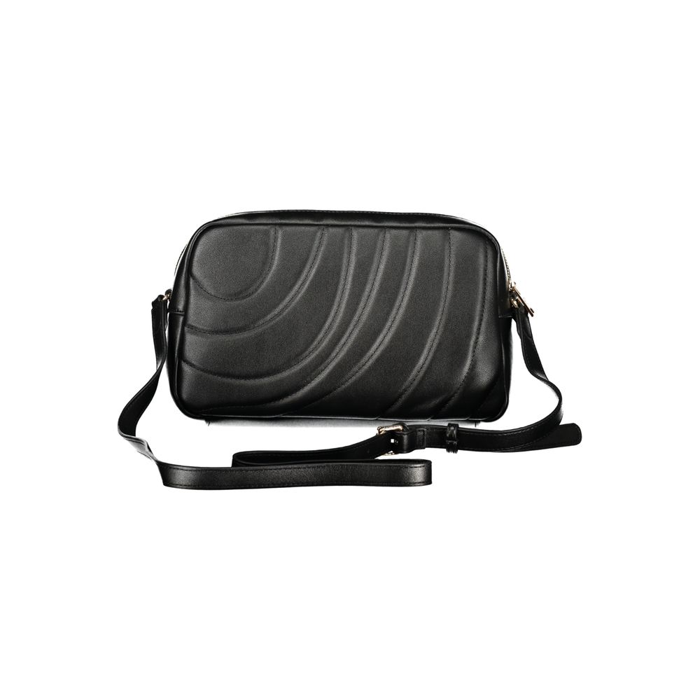 Cafenoir Schwarze Handtasche aus Polyethylen