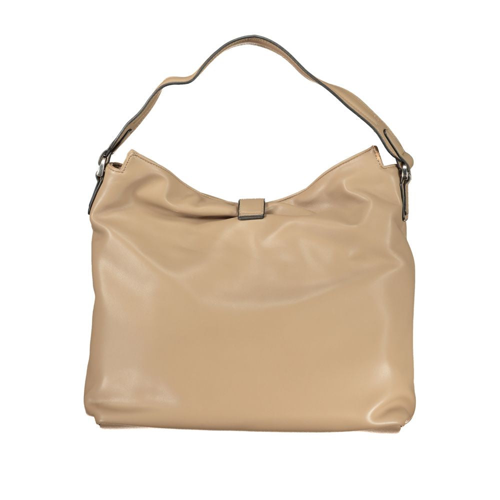 Cafenoir Braune Handtasche aus Polyethylen